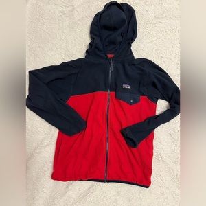 Patagonia fleece zip hoodie size M 10-12